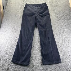 Talbots Jeans Womens 10 Blue Cotton Denim Bootcut Leg Stretch Workwear Travel